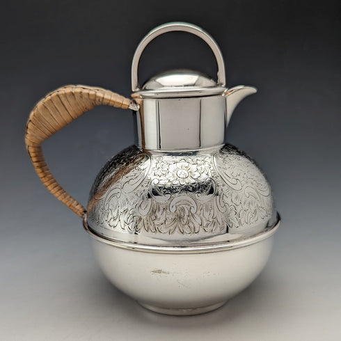 British Vintage Silver Plated 1 Pint Jersey Jug